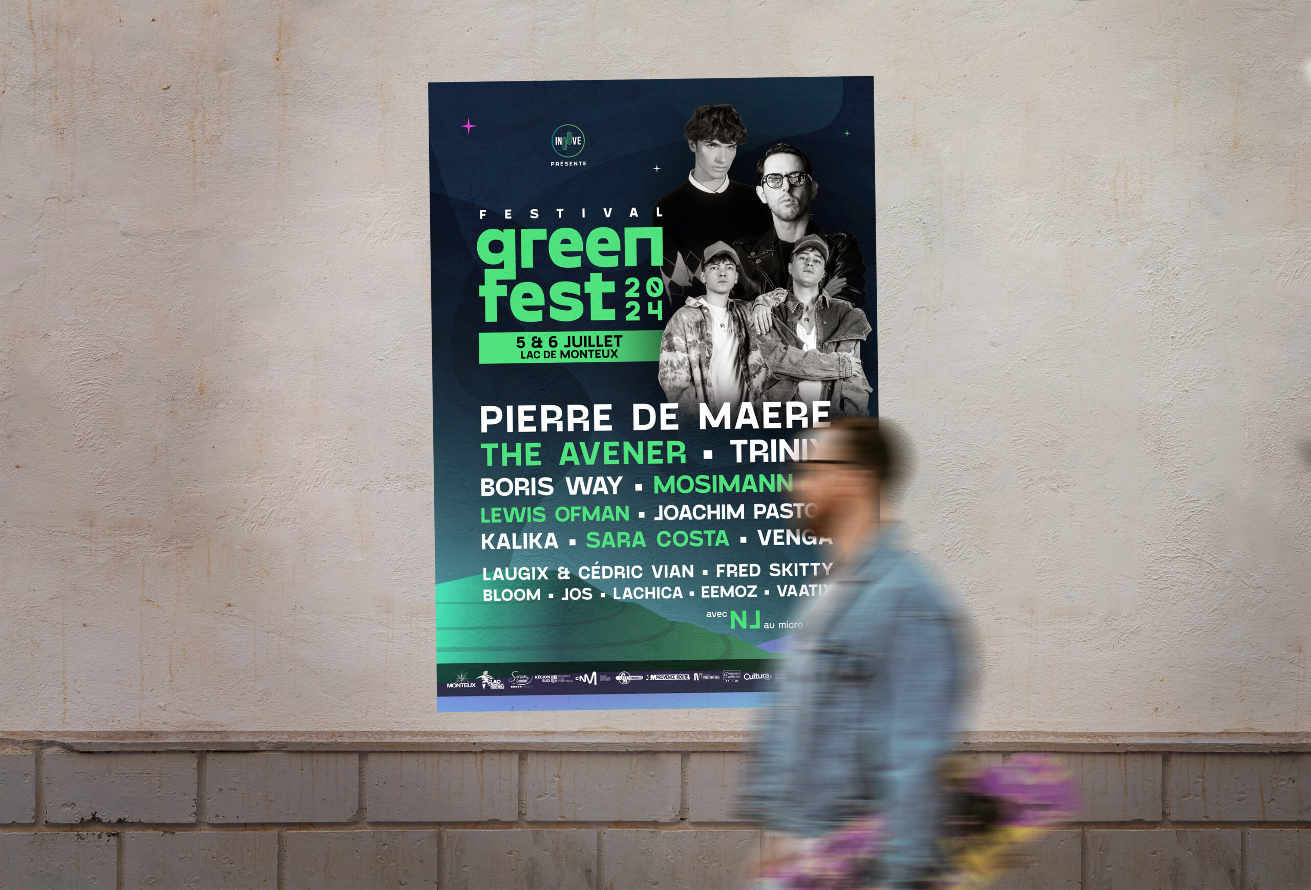 affiche green fest 2024 agence 23